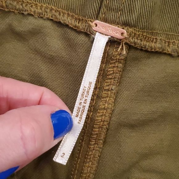 Free People Cindy utility hi-waist shorts size 2 - Picture 6 of 13